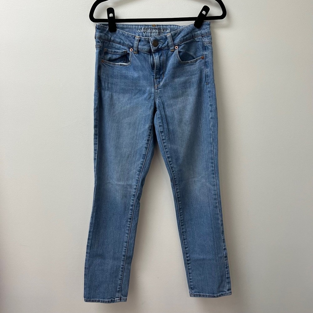 American Eagle High Waisted Skinny Stretch Jeans Size 10
